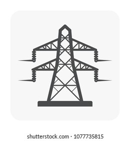 Factory icon on white.