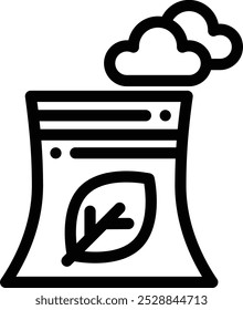 factory icon. Thin Linear Style Design Isolated On White Background
