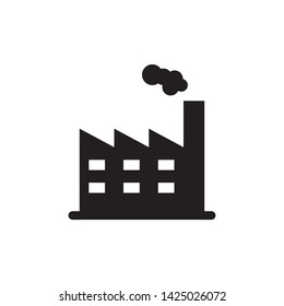 Factory icon trendy design template