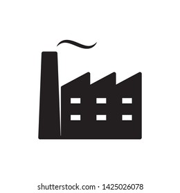 Factory icon trendy design template