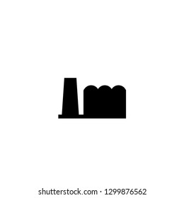 factory icon vector