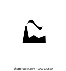 factory icon vector