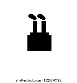 factory icon vector