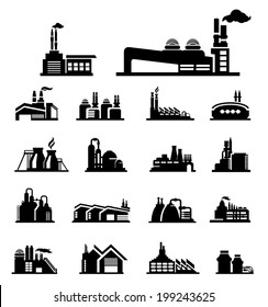 Factory Icon Vector