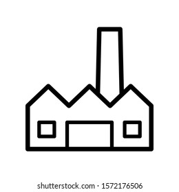 Factory Icon Vector Design Illustration