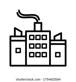 Factory icon vector design template