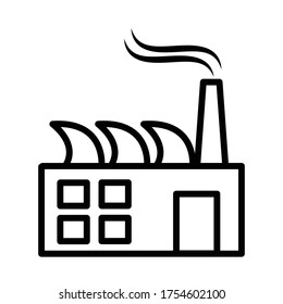 Factory icon vector design template