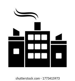 Factory icon vector design template