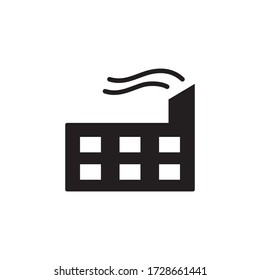 factory icon vector eps trendy design template logo signage illustration clip art