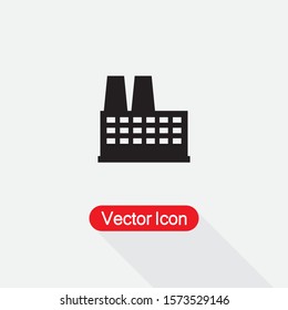 Factory Icon Vector Illustratio Eps10