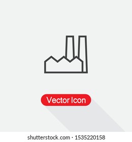 Factory Icon Vector Illustration Eps10