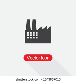 Factory Icon Vector Illustration Eps10