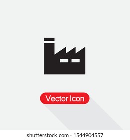Factory Icon Vector Illustration Eps10