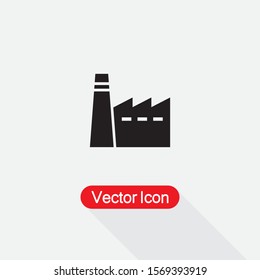 Factory Icon Vector Illustration Eps10