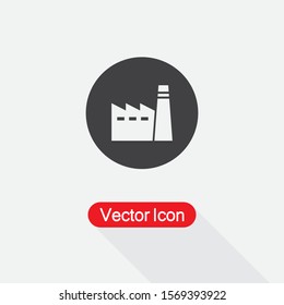 Factory Icon Vector Illustration Eps10