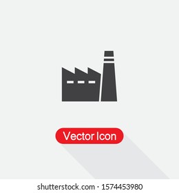 Factory Icon Vector Illustration Eps10