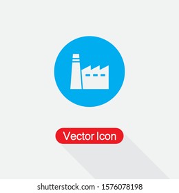 Factory Icon Vector Illustration Eps10