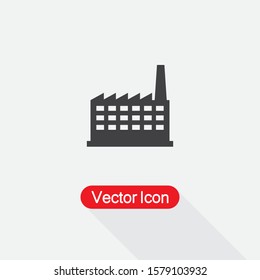 Factory Icon Vector Illustration Eps10