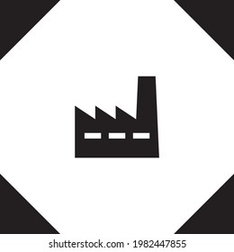 Factory Icon vector illustration Eps10
