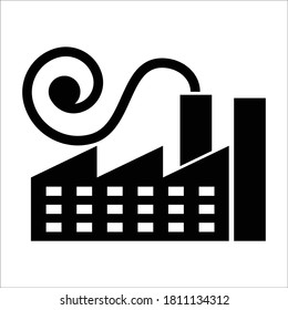 Factory Icon Vector Illustration graphic