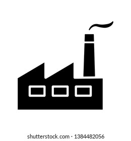 Factory Icon Vector Illustration Logo Template