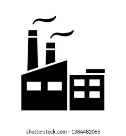Factory Icon Vector Illustration Logo Template