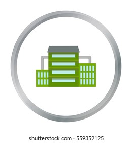 Factory icon of vector illustration for web and mobile