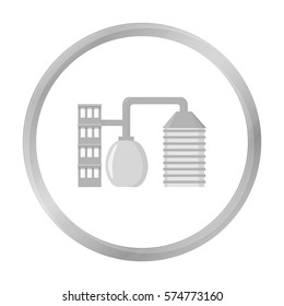 Factory icon of vector illustration for web and mobile