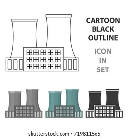 Factory icon of vector illustration for web and mobile