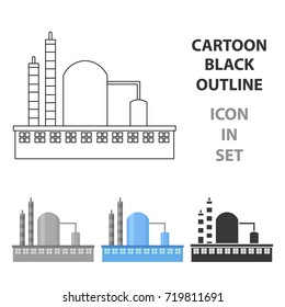 Factory icon of vector illustration for web and mobile