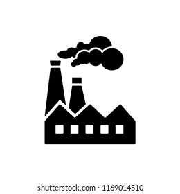 factory icon vector template