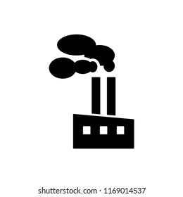 factory icon vector template