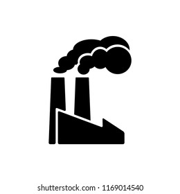 factory icon vector template