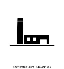 factory icon vector template
