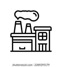 factory icon for your website, mobile, presentation, and logo design.