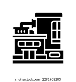 Fabriksymbol für Ihre Website, Ihr Handy, Ihre Präsentation und Ihr Logo-Design.
