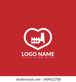 factory icon,logo isolated. modern flat design.