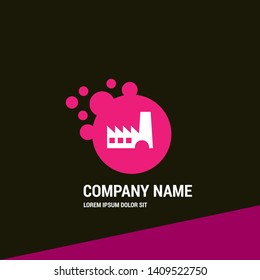 factory icon,logo isolated. modern flat design.