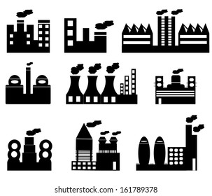 Factory icons set