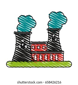 factory illustration cartoon doodle
