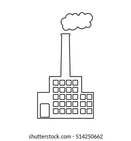 factory industrial icon image 