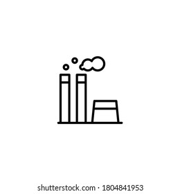 ilustración de vector de icono industrial