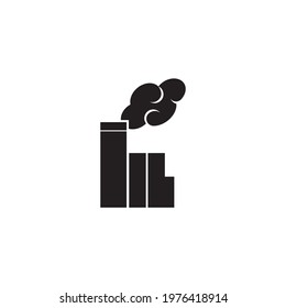 factory, industrial icon vector ,illustration design template.
