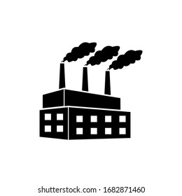 Logo de vectores industriales de fábrica