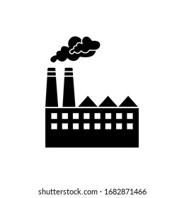 Factory industrial icon vector logo
