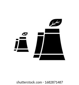 Logo de vectores industriales de fábrica
