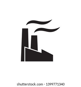 factory, industrial icon vector template