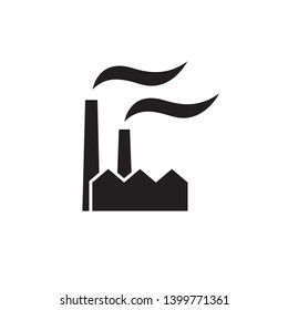 factory, industrial icon vector template