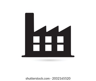 factory, industrial icon vector template