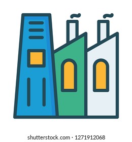 factory   industry   building  